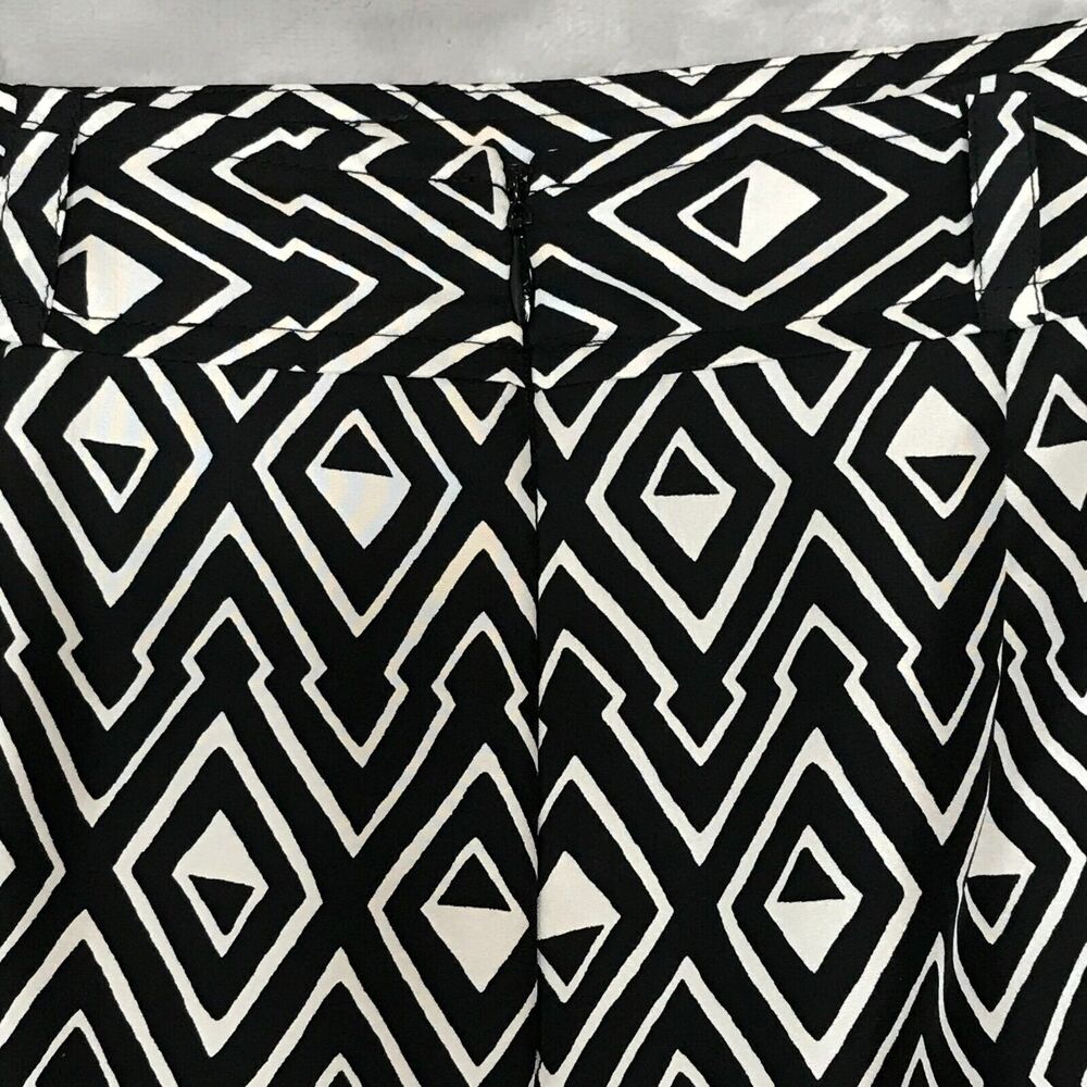White House Black Market Skirt Womens 4 Silk Faux Wrap Front Lined Career Pencil - Picture 5 of 11